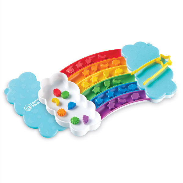 Learning Resources Rainbow Sorting Set for Kids Ages 3+ Fine