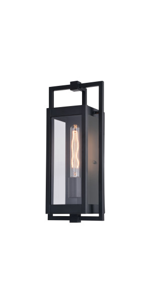 Sheridan 7-in. Outdoor Wall Light Matte Black