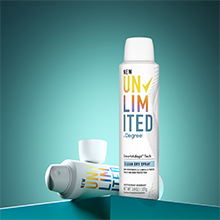 Degree Unlimited Antiperspirant Deodorant Long-Lasting Sweat Odor  Protection Fresh Dry Spray with Antiperspirant Technology SmartAdapt Tech  38 oz