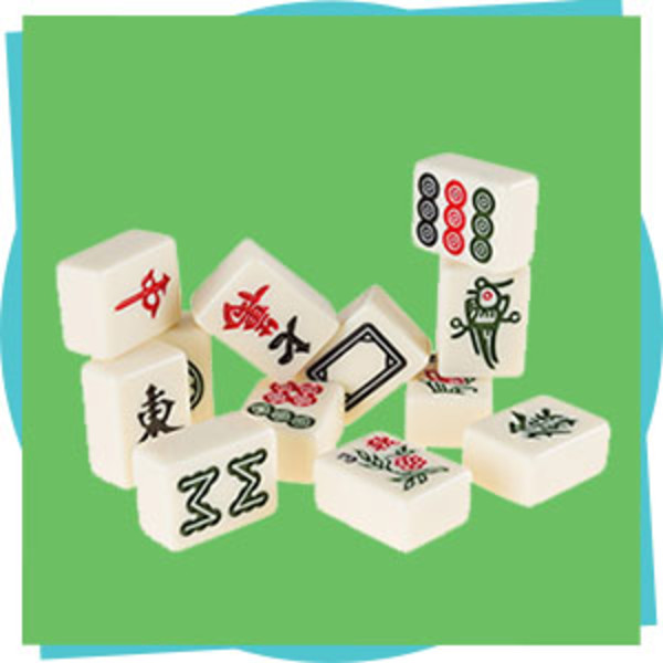  Hey! Play! Chinese Mahjong Game Set with 146 Tiles