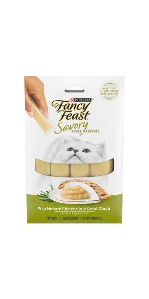 FANCY FEAST SAVORY PURÉE NATURALS WITH CHICKEN