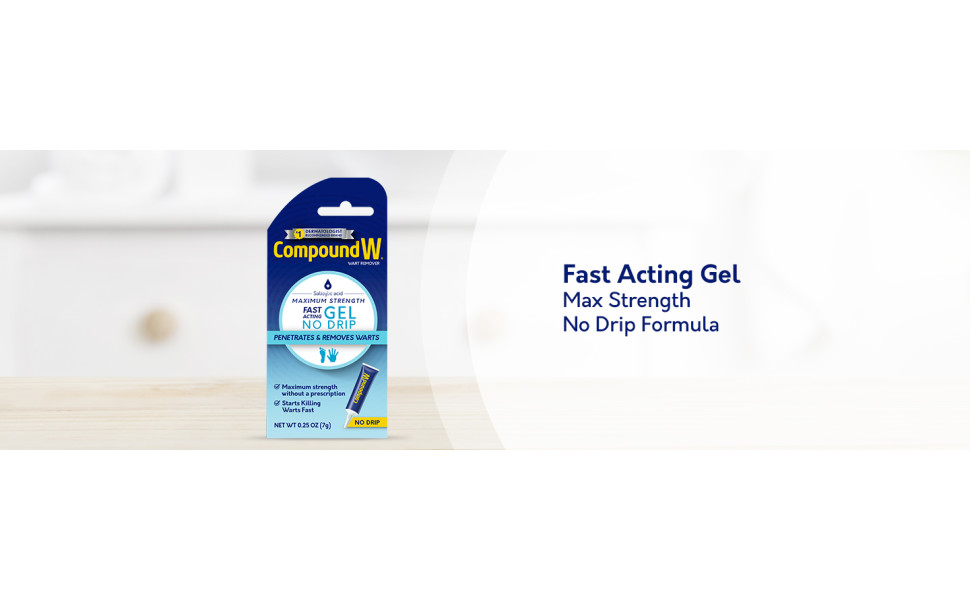 Compound W® Fast Acting Gel + ConSeal™ Patch