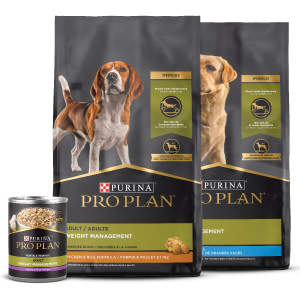 Pro plan dog outlet food weight management