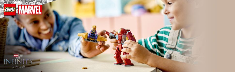 LEGO Marvel Iron Man Hulkbuster vs. Thanos 76263 6427758 - Best Buy