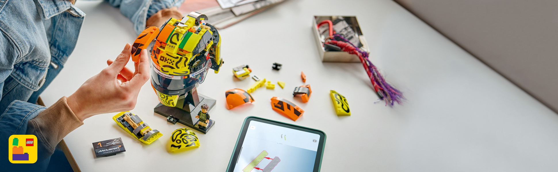 Builders can zoom in, rotate sets in 3D and track their progress using the fun, intuitive LEGO Builder app.