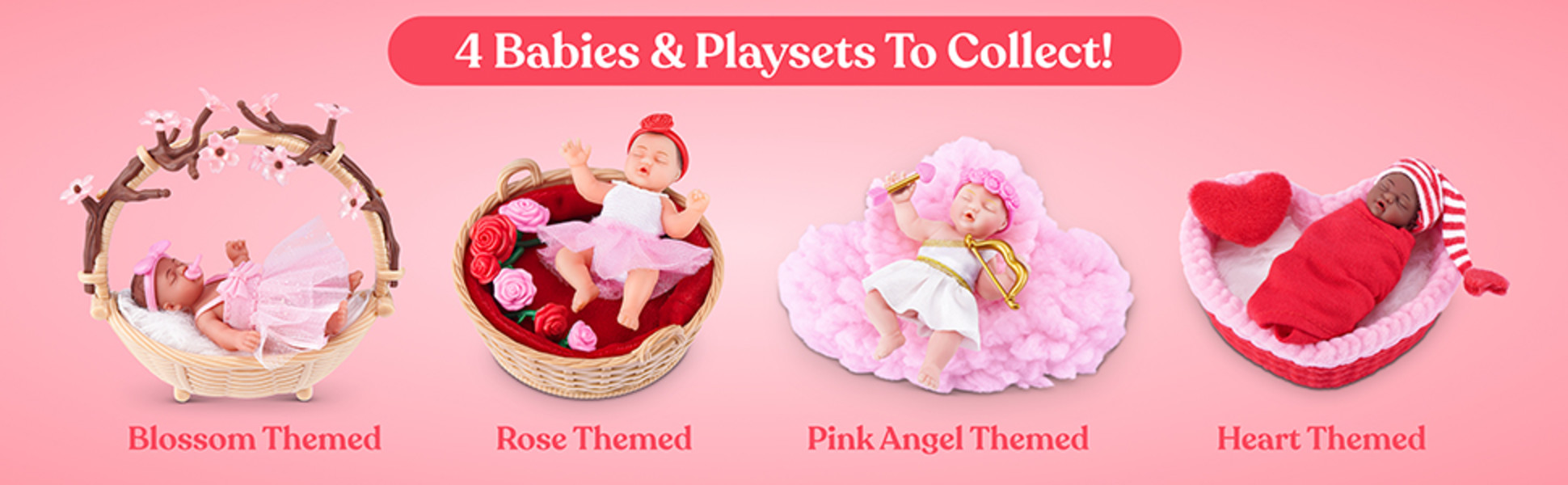 My Mini Baby Sweet Hearts Mystery Capsule - Baby Doll Toy with