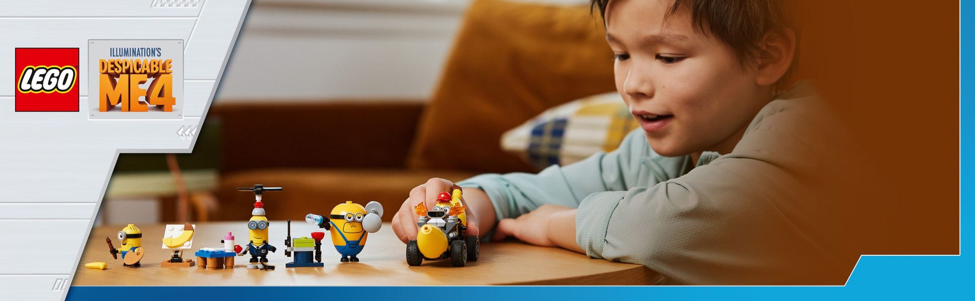 Fans of Illumination’s Despicable Me 4 will love all the Minion mayhem found in this versatile, fun-packed playset.