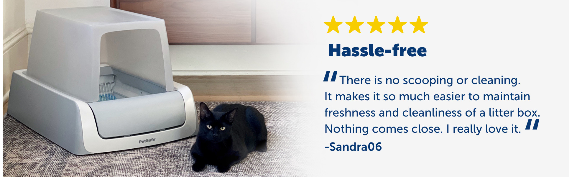 ScoopFree Second Generation Top Entry Covered Self Cleaning Cat Litter