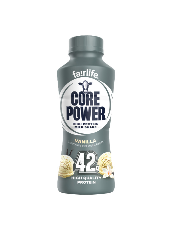 Core Power, High Protein Shake, Vanilla, 42g Bottle, 14 fl oz