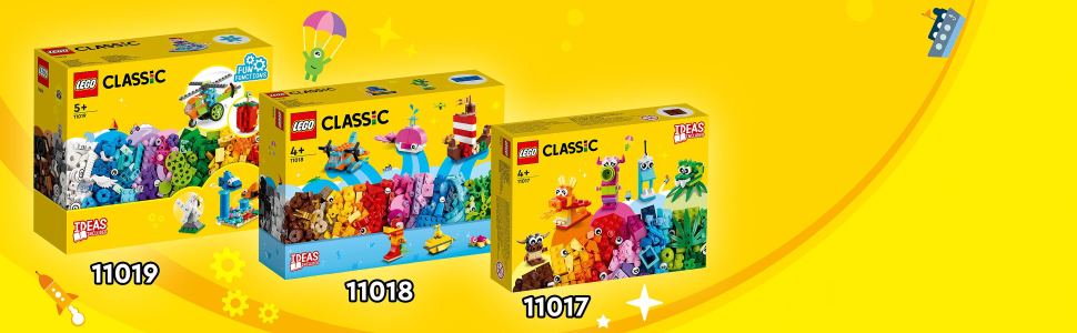 Creative Monsters 11017 - LEGO® Classic Sets -  for kids