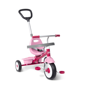 Store 3-in-1 Stroll 'N Trike, Trike that Grows with Kids, Red