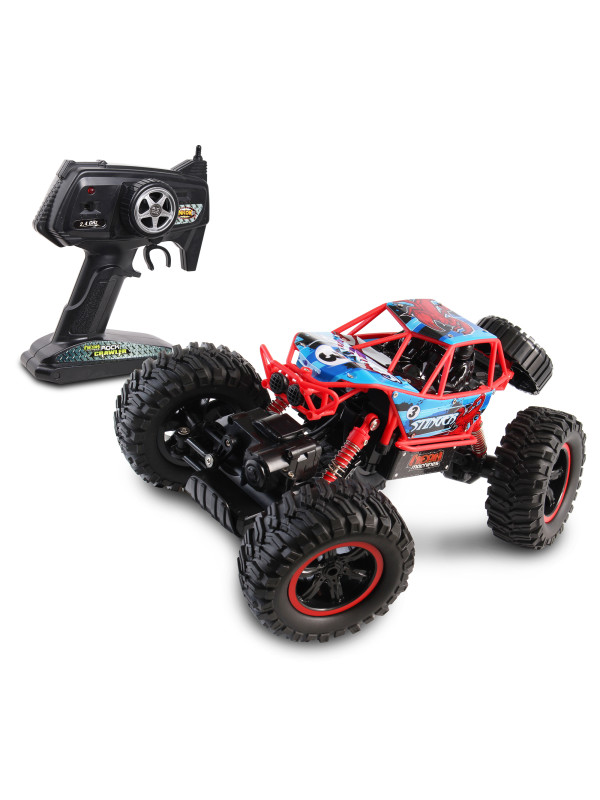 Mean Machines RC Rock Crawler Stinger NKOK 1 14 Scale Ready To Run Radio Control 4x4 Battery Pack USB Charger