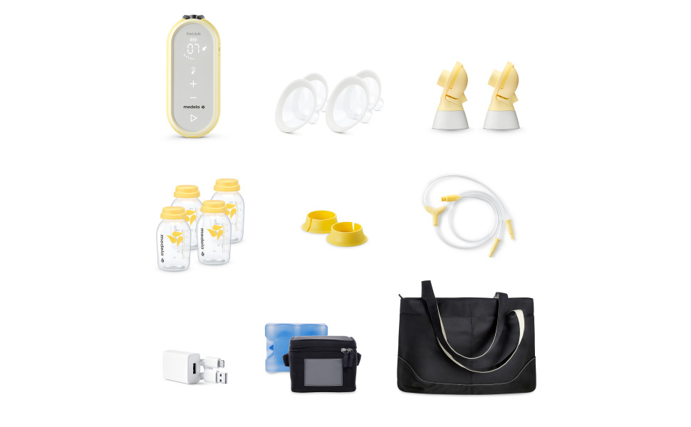 Medela Freestyle Hands-Free Breast Pump - Wearable, Portable and Discreet  Double Electric Breast Pump with App Connectivity