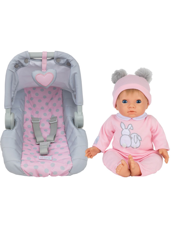 Tiny treasures doll clearance car seat