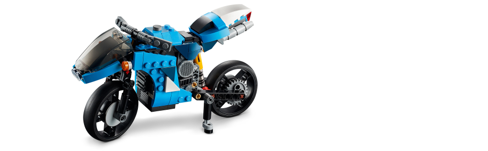 LEGO Creator 3-en-1 31114 La super moto 