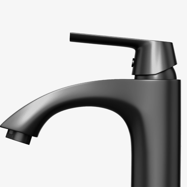 Easy-to-Clean Nozzle Resists Mineral Buildup