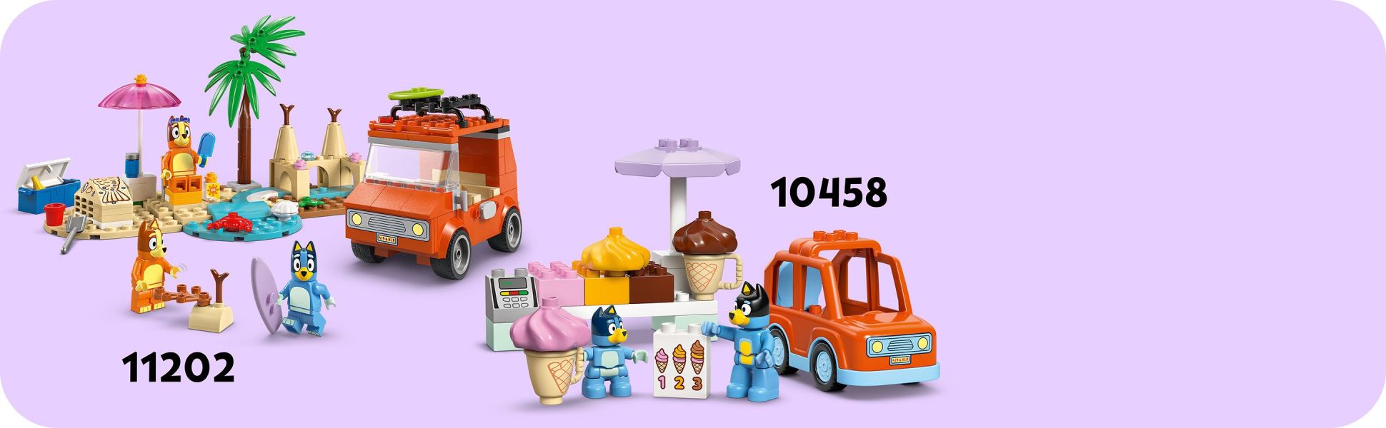 A world of Bluey building fun