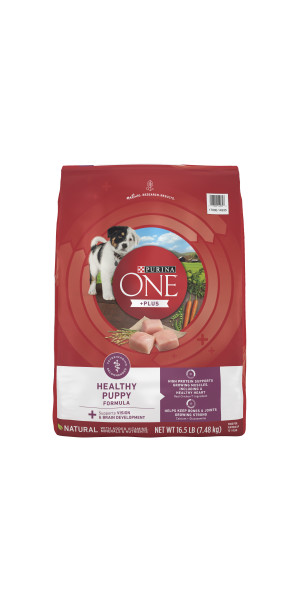 Purina ONE Plus High Protein Natural Healthy Formula with Vitamins Minerals Nutrients Dry Puppy Food 16.5 lbs. Petco