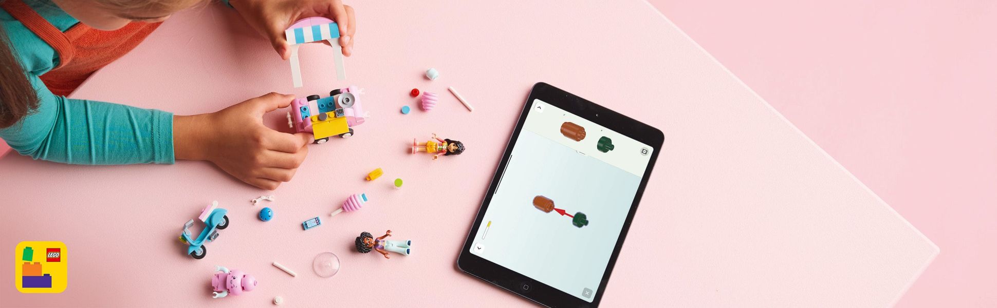 Builders can zoom in, rotate sets in 3D and track progress using the fun, intuitive LEGO Builder app.