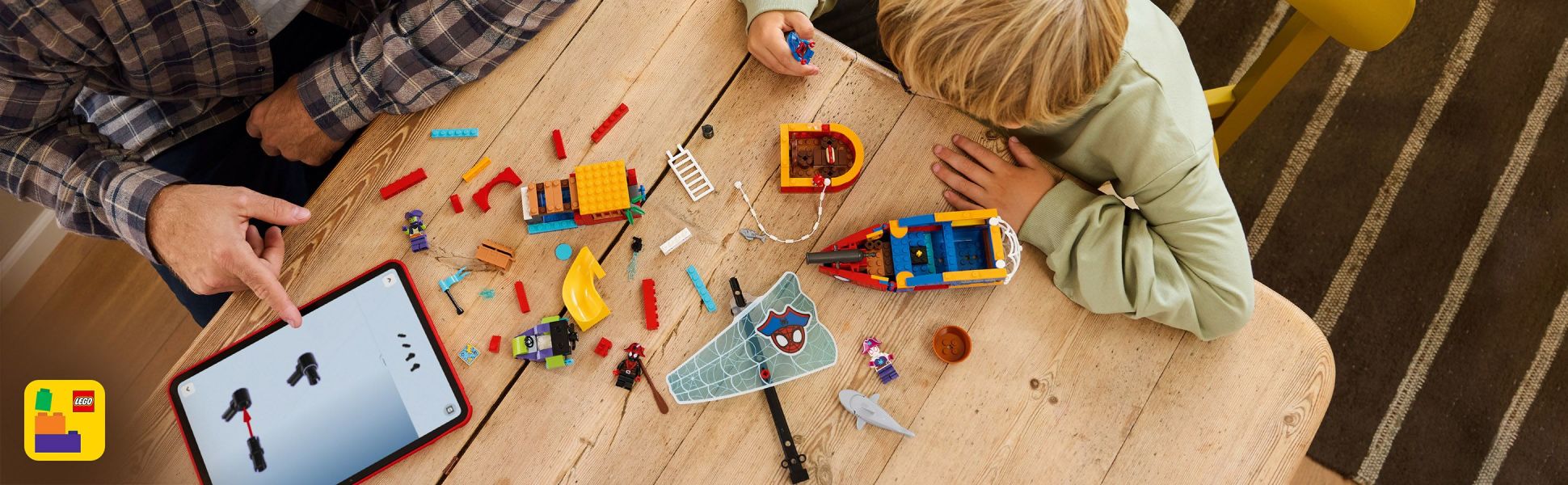Builders can zoom in, rotate sets in 3D and track their progress using the fun, intuitive LEGO Builder app.