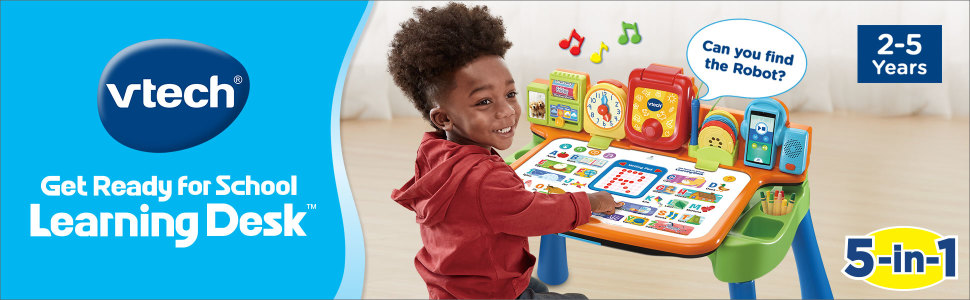 VTech® Get Ready for School Learning Desk™ With Projector and Stool