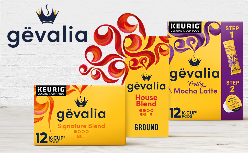 Keurig K-Duo Coffee Maker with Gevalia House Blend 20 oz Bagged Ground  Coffee : Grocery & Gourmet Food 