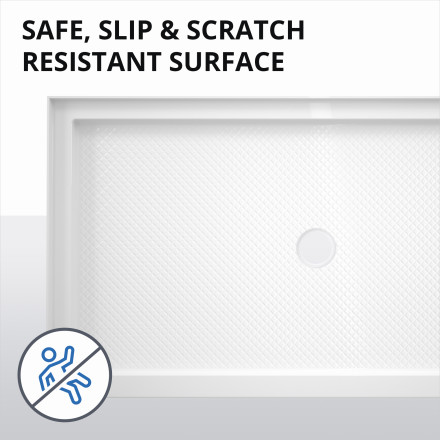 DreamLine Infinity-Z 60 in. x 32 in. Alcove Right Drain DreamLine Infinity-Z 60 in. x 32 in. Alcove Right Drain