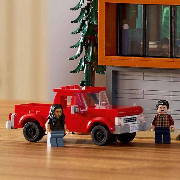 Park Bella’s truck outside the house.