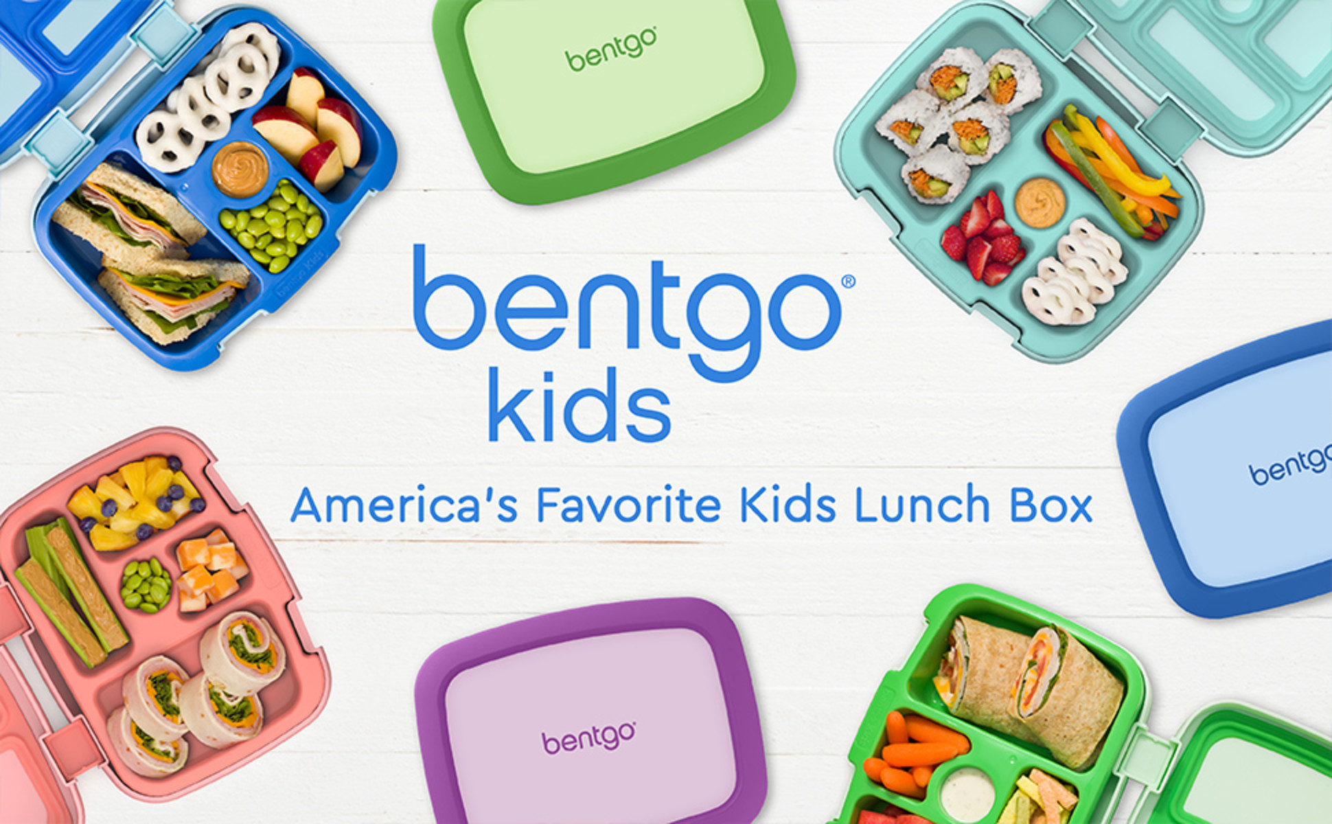 Bentgo Lunch Box Green Solid Kids Children Leak-Proof BPA-Free Ages 3-7  817387025713