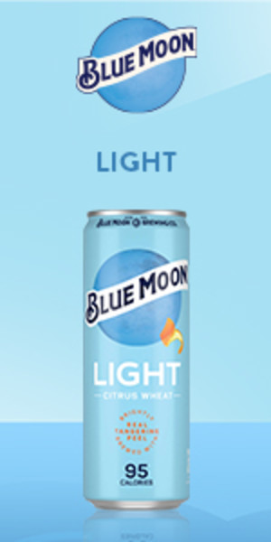 Blue Moon Light Citrus Wheat Craft Beer