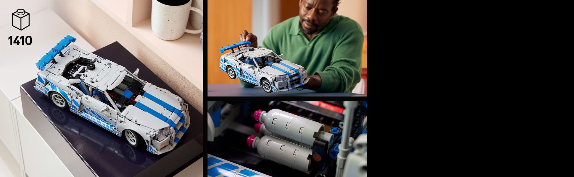 Discover fun movie references that capture the spirit of the on-screen car, such as the drift function and the 3 NOS bottles.