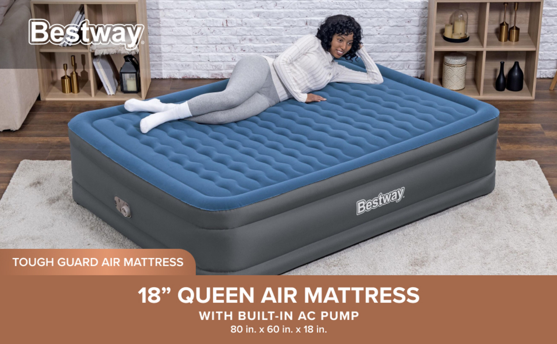 Bestway Tough Guard Air Mattress Queen 18