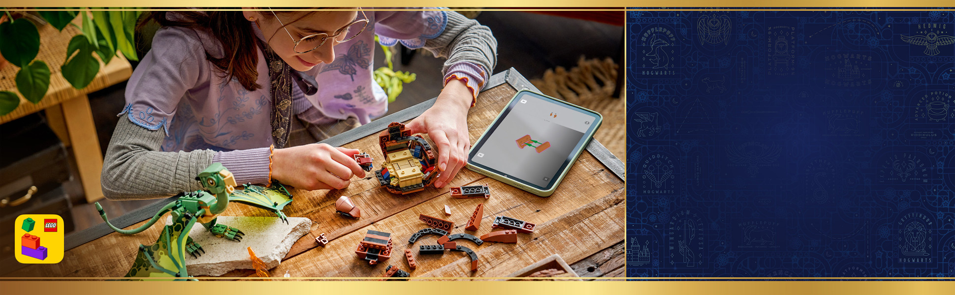 Includes interactive 3D building instructions