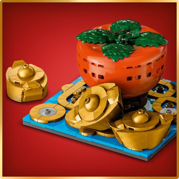 Add these symbols of abundance to the display.