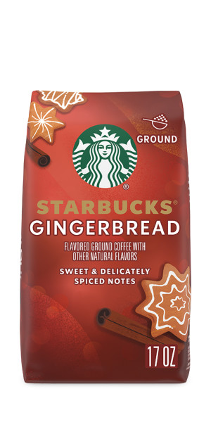 Starbucks Gingerbread Naturally Flavored Ground Coffee