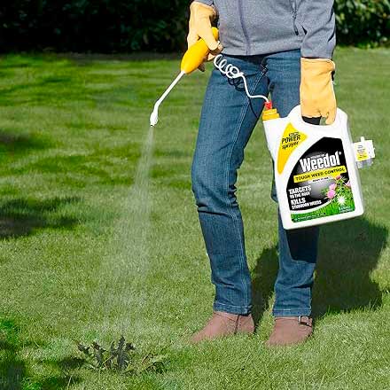 Weedol Tough Weedol Control available as a powered sprayer
