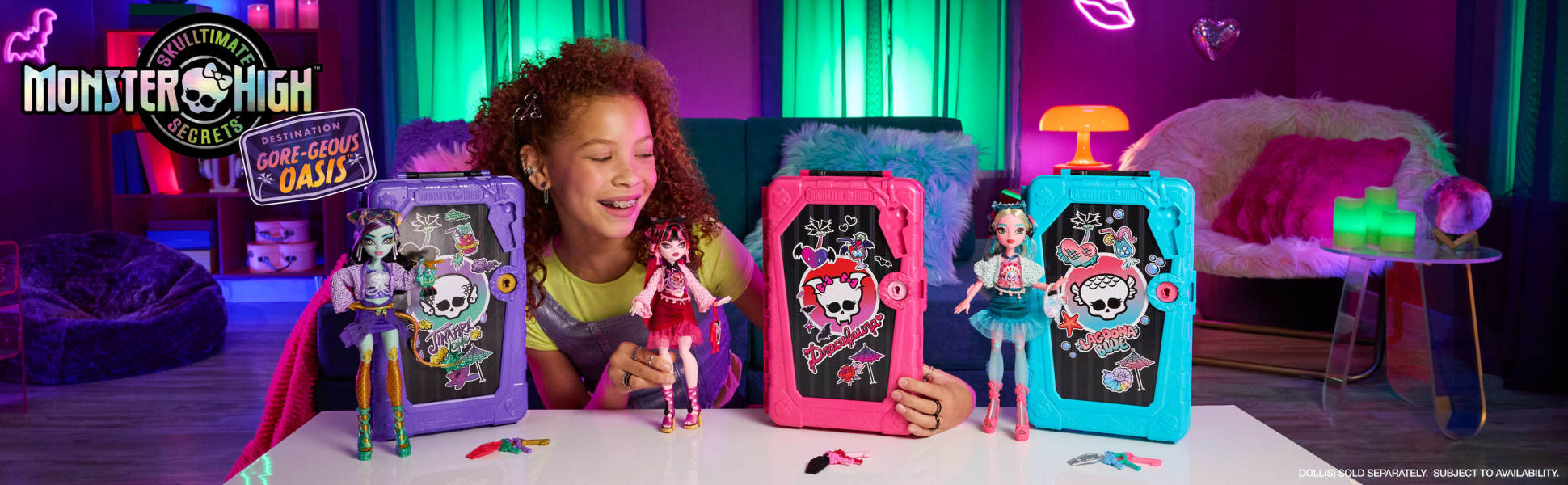 Monster High Skulltimate Secrets Gore-geous Oasis Playset