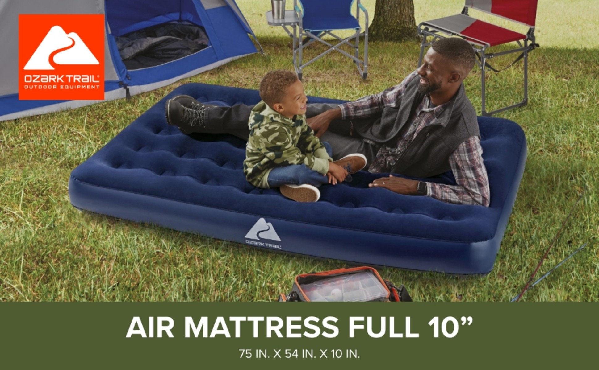 Ozark Trail Air Mattress Full 10 with Antimicrobial Coating