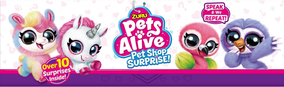 Pets Alive Pet Shop Surprise S3 Puppy Rescue (Bull Dog) by ZURU Surprise  Puppy Plush, Ultra Soft Plushies, Compound Surprises Inside, Interactive  Toy