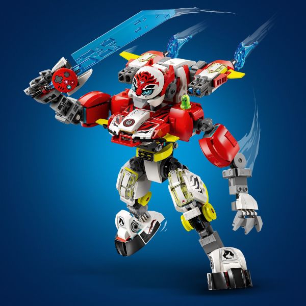 LEGO DREAMZzz Cooper's Tiger Mech & Zero's Hot Rod Car 71497 by