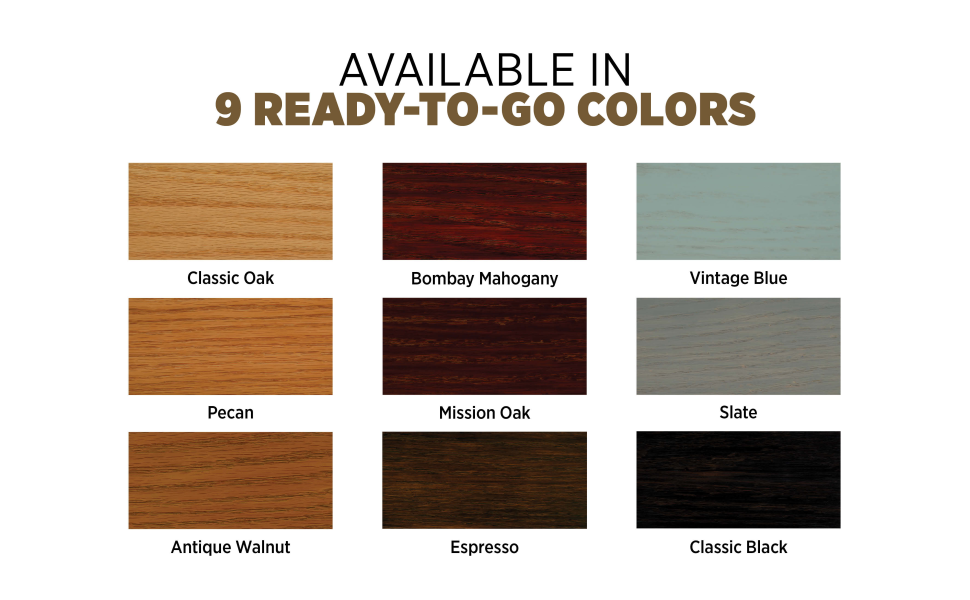 Minwax® Polyshades® Interior OilBase Stain & Polyurethane at Menards®