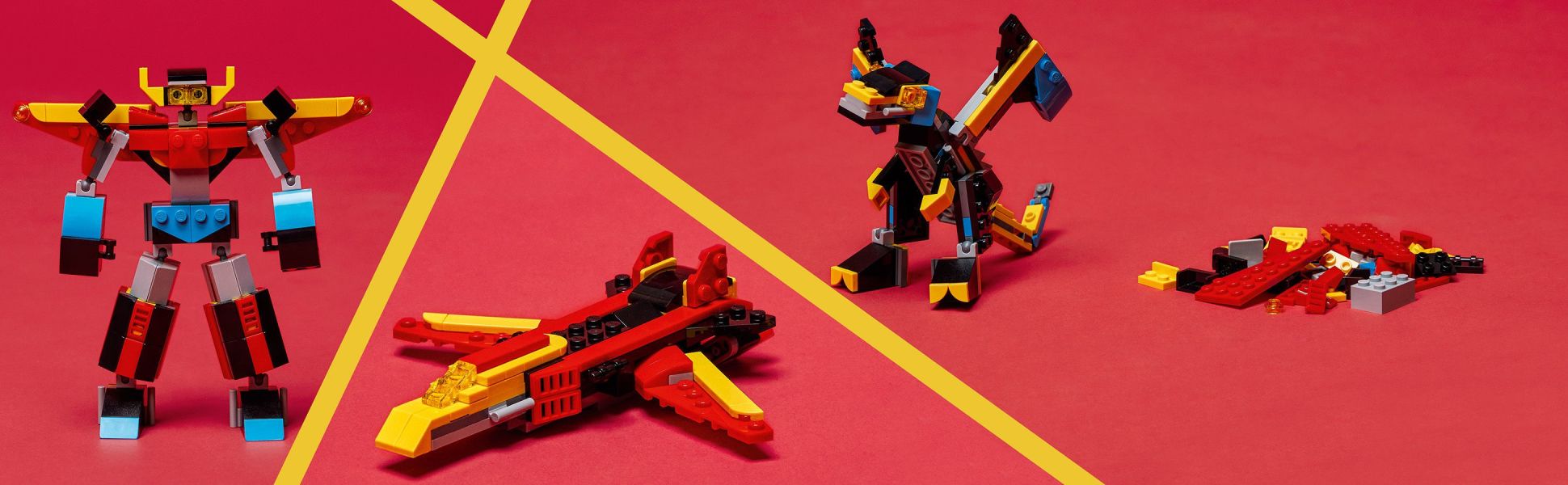LEGO Creator 3in1 Super Robot 31124 Building Kit (159 Pieces