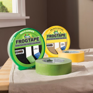 Frogtape 1.41x 60yd 4pk Delicate Surface Painting Tape Yellow