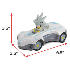 Team Sonic Racing RC: Silver - NKOK (682), 1:28 Scale 2.4GHz
