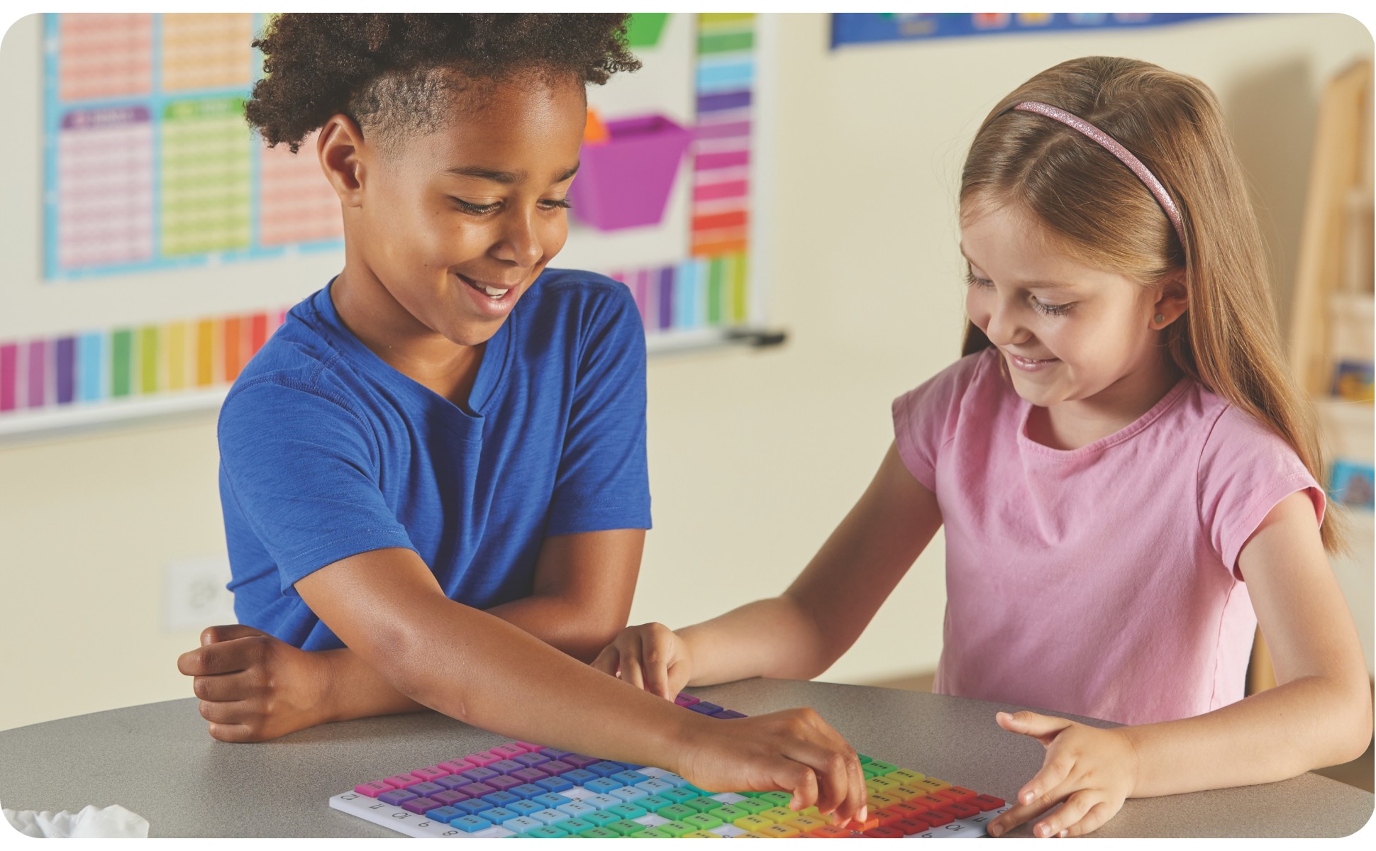 Learning Resources Rainbow Multiplication Board 3rd Grade