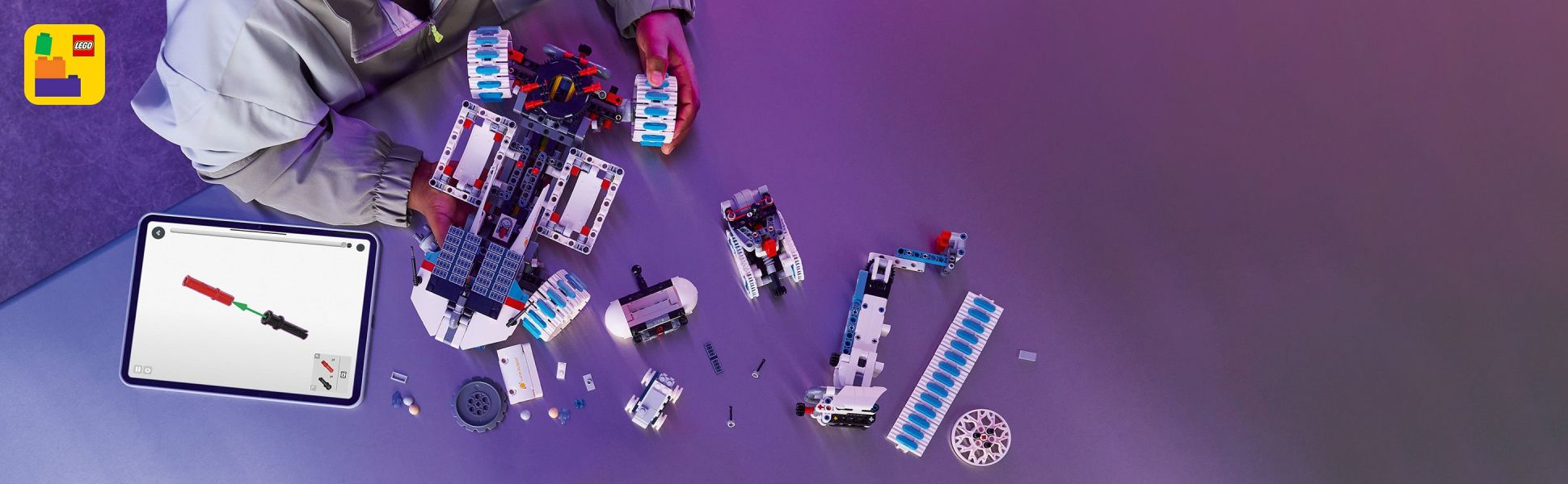 Builders can zoom in, rotate sets in 3D and track progress using the fun, intuitive LEGO Builder app.