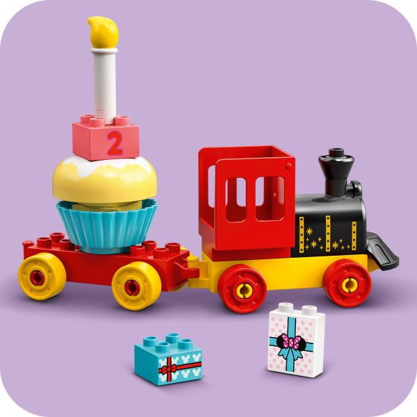 LEGO DUPLO Le train d'anniversaire de Mickey et Minnie 10941 LEGO : la  boite à Prix Carrefour