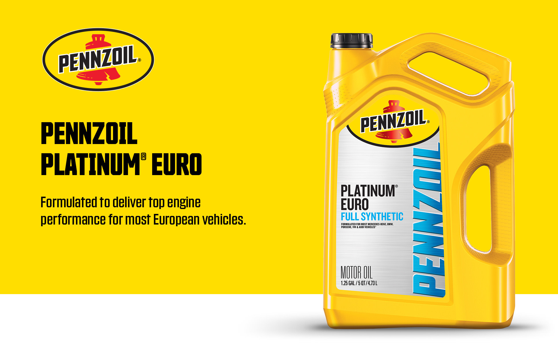 ペンズオイル　プラチナムユーロ　0w40　1ボトル Pennzoil Platinum Euro Full Synthetic 0W-40 Motor Oil, 1
