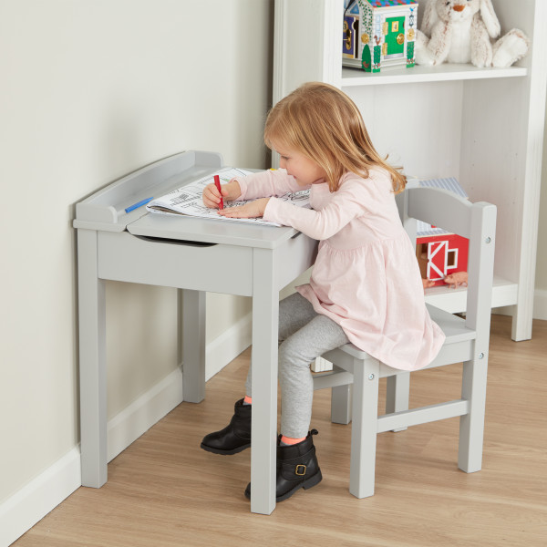 Child's lift hot sale top desk