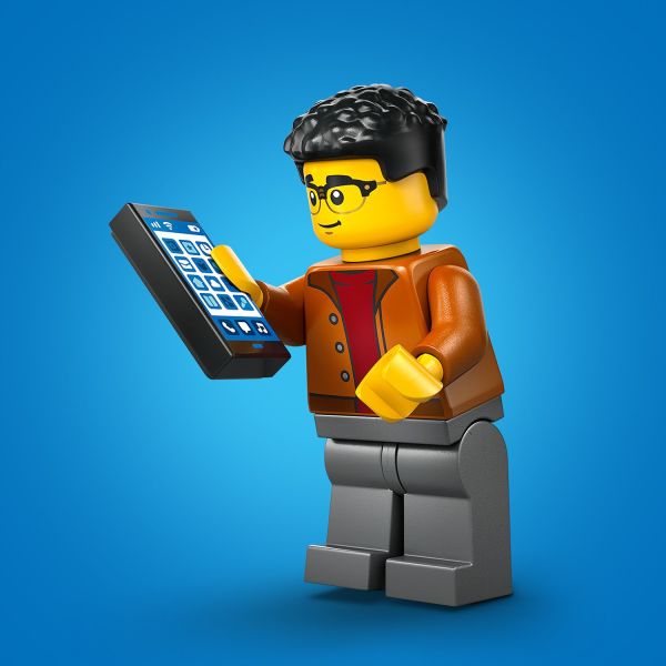 Comes with a driver minifigure for role play.